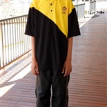 Senior Boys' Sports Uniform: Short Sleeves Sports Top and Pants