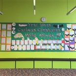 Year 1 Team's Book Week display

This wall is located in the assembly area of A Block.