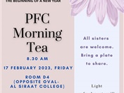 PFC Welcome Morning Tea