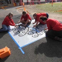 Bunnings School Grounds Painting Project