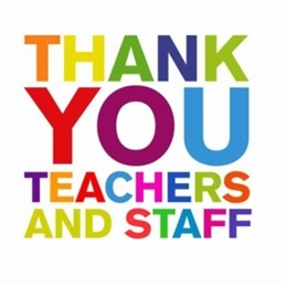 SRCs Thank You Message for Teachers