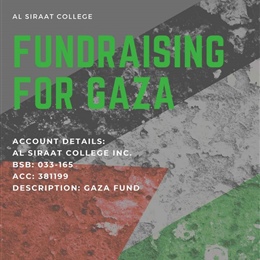 Fundraising for Gaza