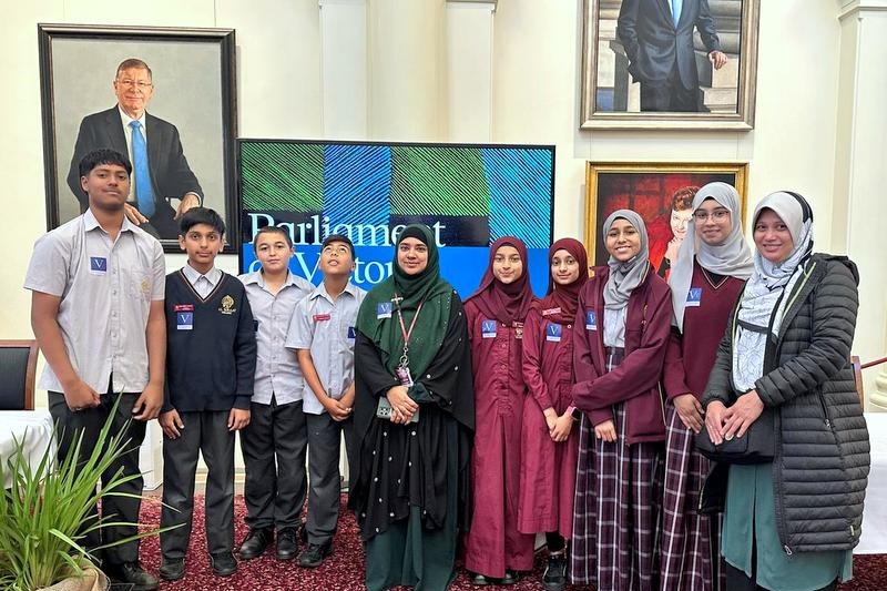 Selected Student Leaders: Parliament House Visit