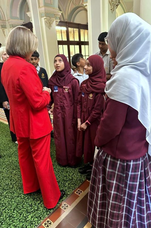 Selected Student Leaders: Parliament House Visit