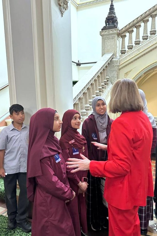 Selected Student Leaders: Parliament House Visit