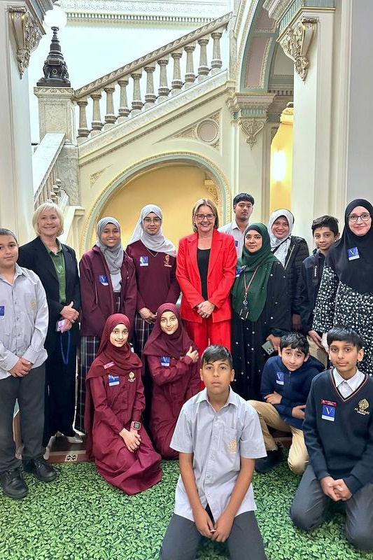 Selected Student Leaders: Parliament House Visit