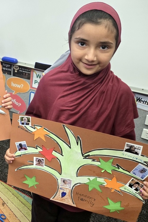 Year 1 Incursion: Family Tree