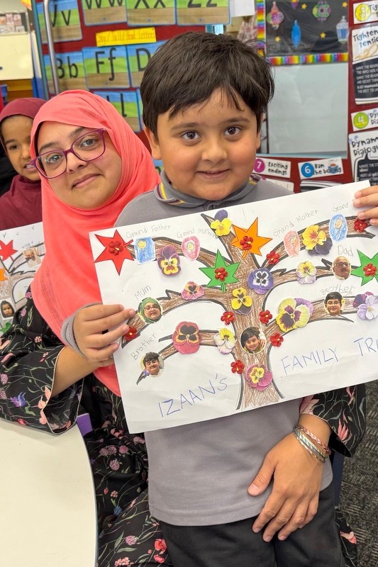 Year 1 Incursion: Family Tree