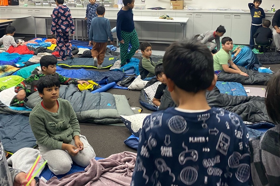Grade 3 Sleepover