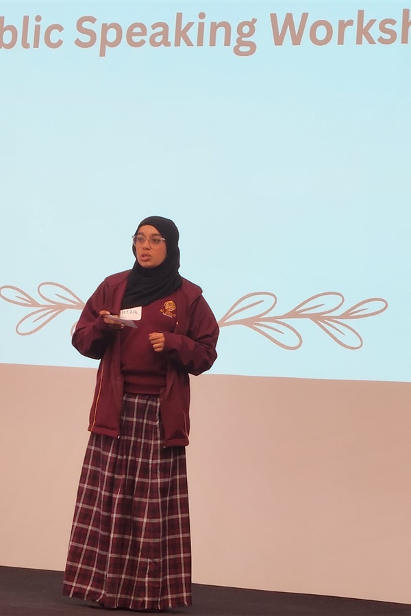 Years 9-12 Public Speaking Workshop