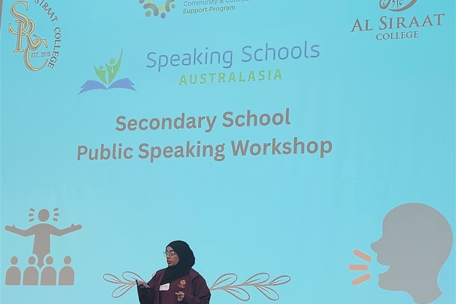 Years 9-12 Public Speaking Workshop