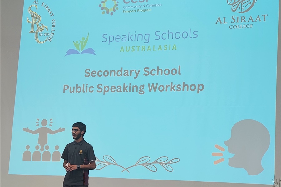 Years 9-12 Public Speaking Workshop