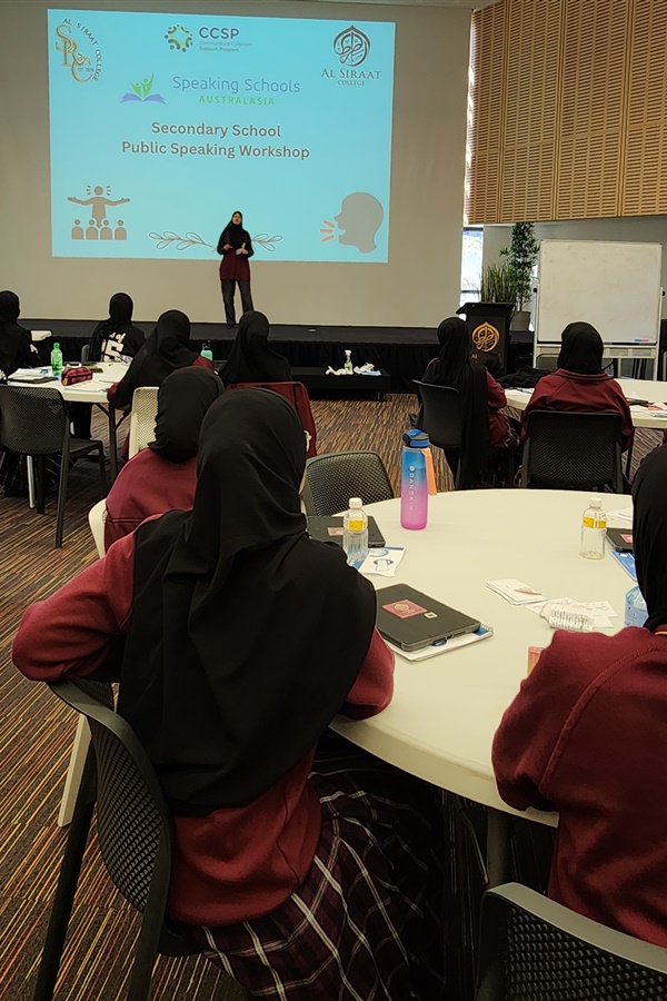 Years 9-12 Public Speaking Workshop