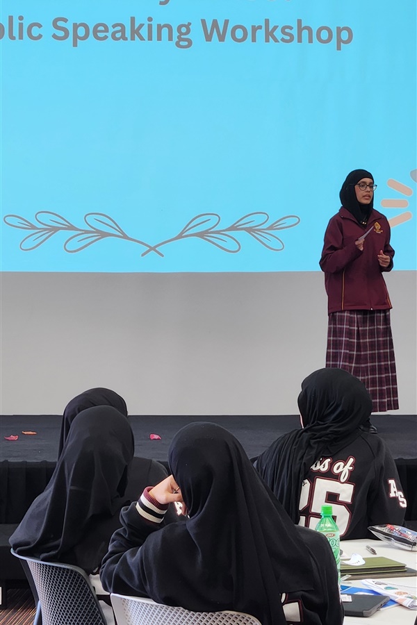 Years 9-12 Public Speaking Workshop