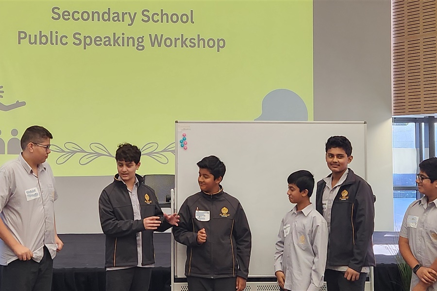 Years 9-12 Public Speaking Workshop