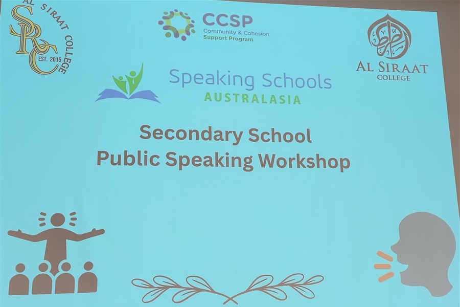 Years 9-12 Public Speaking Workshop