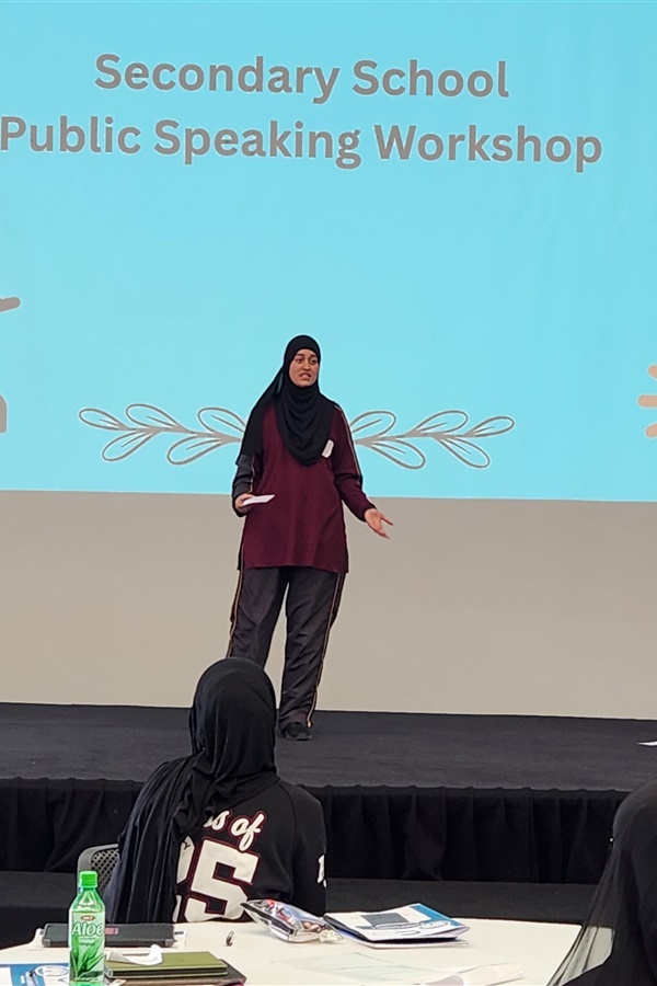 Years 9-12 Public Speaking Workshop