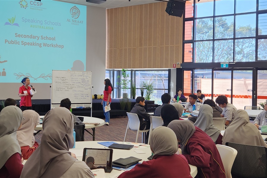 Years 9-12 Public Speaking Workshop