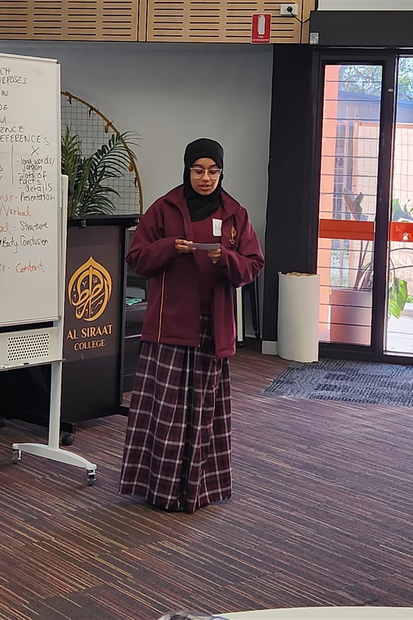 Years 9-12 Public Speaking Workshop
