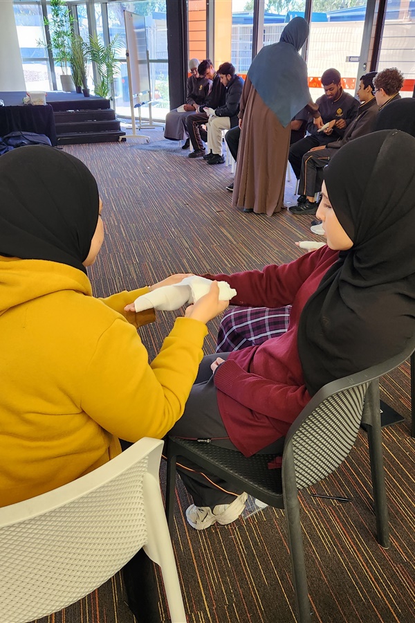 First Aid & CPR Training for VET Students