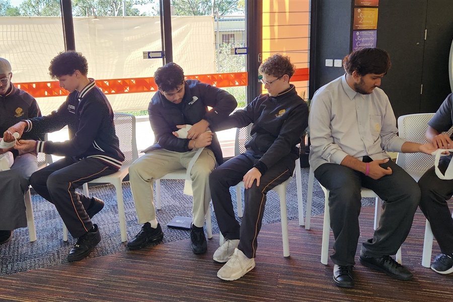 First Aid & CPR Training for VET Students
