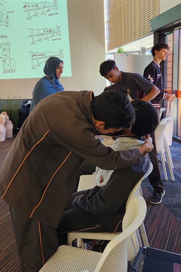 First Aid & CPR Training for VET Students