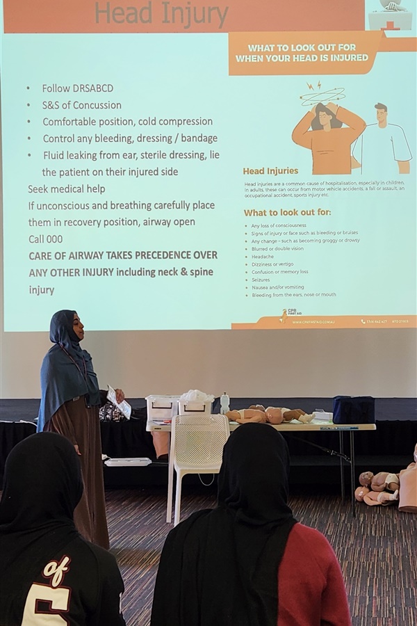 First Aid & CPR Training for VET Students