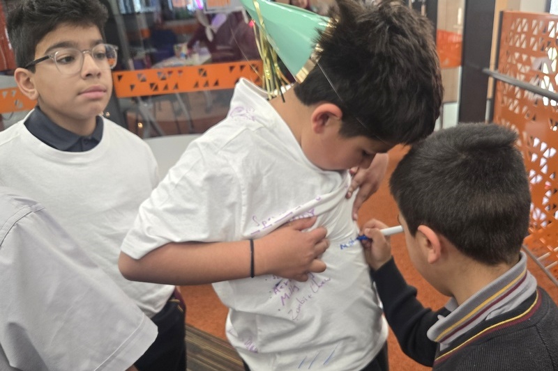 Year 6 Hosts Dojo Redemption Day for Year 1