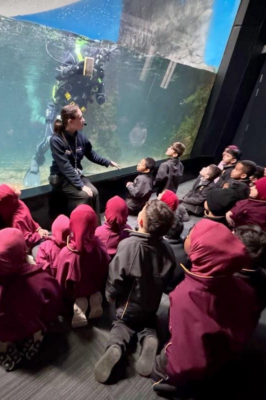 Foundation Students Visit SEA LIFE Aquarium