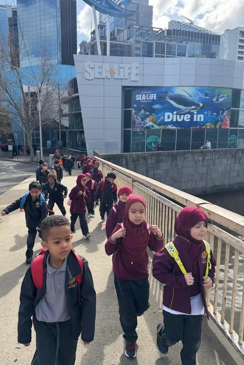 Foundation Students Visit SEA LIFE Aquarium