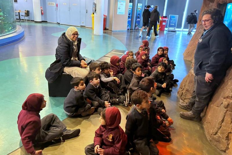 Foundation Students Visit SEA LIFE Aquarium