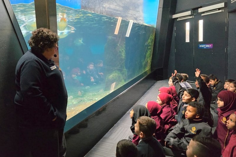 Foundation Students Visit SEA LIFE Aquarium