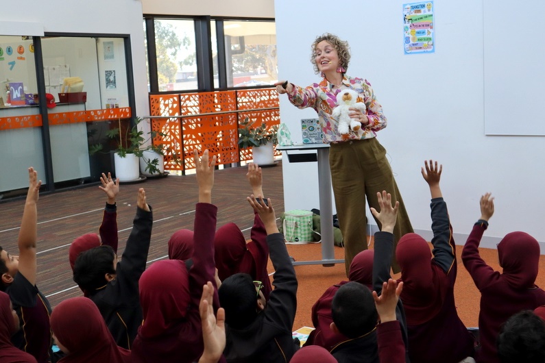 Year 3: Children’s Book Author Vikki Conley