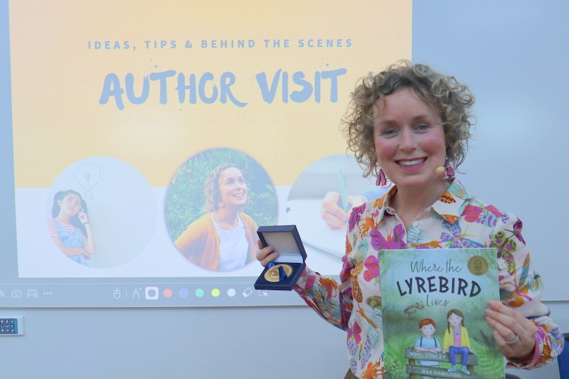 Year 3: Children’s Book Author Vikki Conley