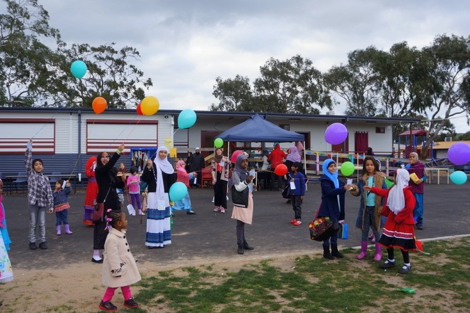 Eid Al-Fitr Festival on the College Grounds