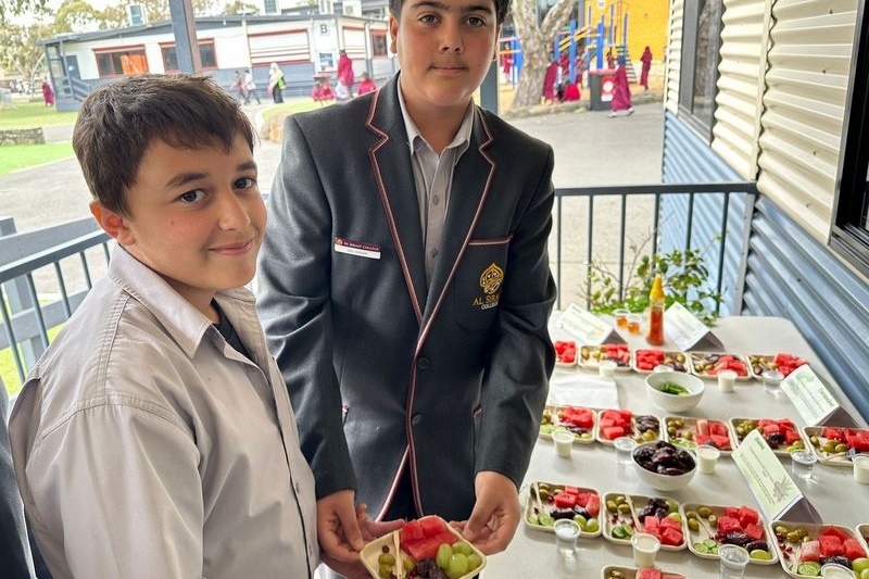 Secondary Students Celebrate Nutrition Week