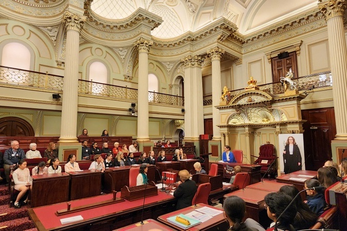 SRCs at Parliament’s “My Vote My Voice” Forum