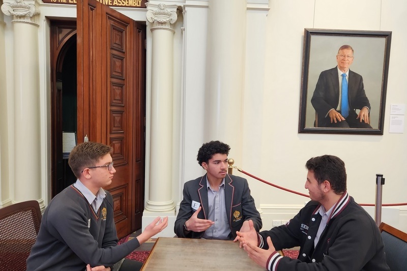 SRCs at Parliament’s “My Vote My Voice” Forum