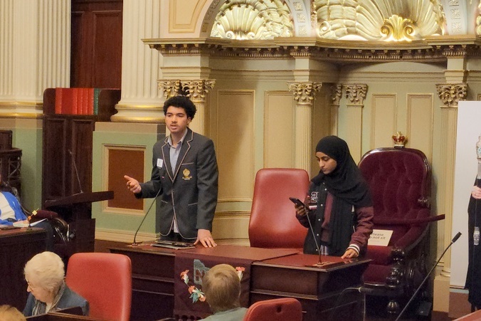 SRCs at Parliament’s “My Vote My Voice” Forum