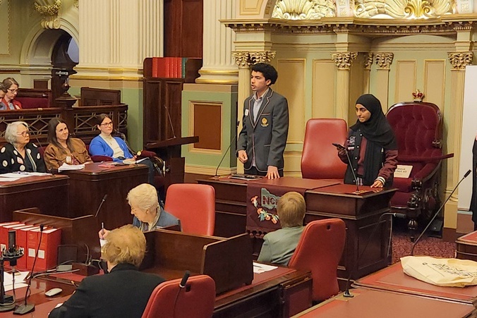 SRCs at Parliament’s “My Vote My Voice” Forum