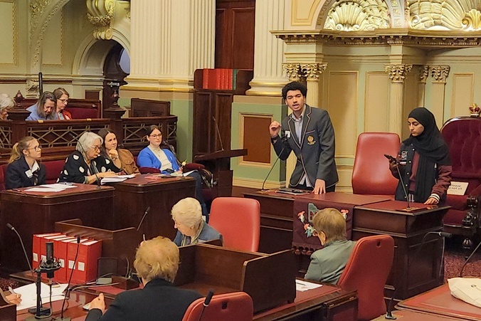 SRCs at Parliament’s “My Vote My Voice” Forum