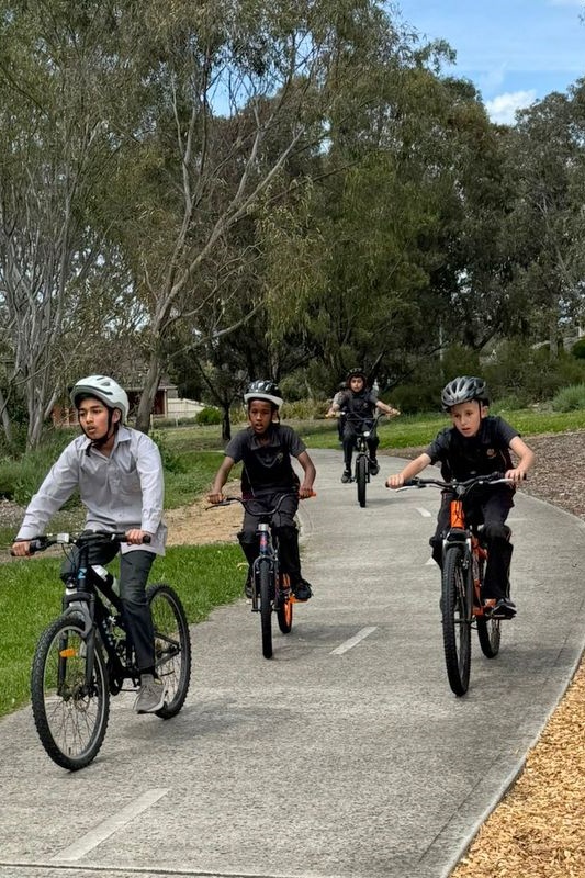 Year 5 Annual End of Year Bike Ride