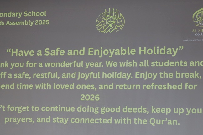 Secondary Semester 2 Awards Assemblies 2025