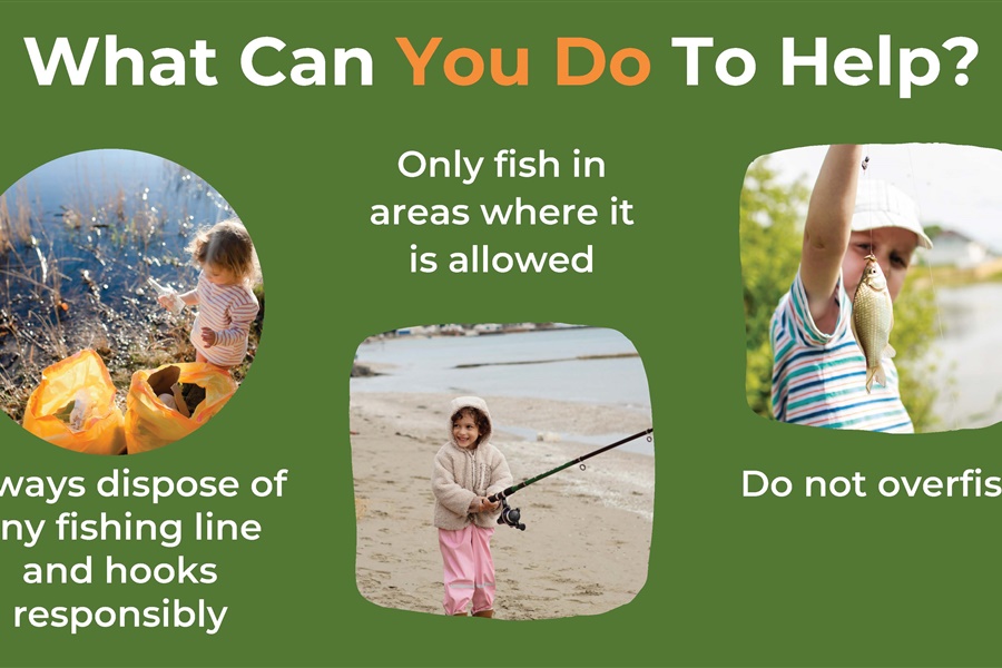 Little Anglers Kits Handed Out to Year 6 Boys