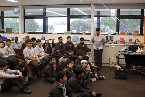 Little Anglers Kits Handed Out to Year 6 Boys