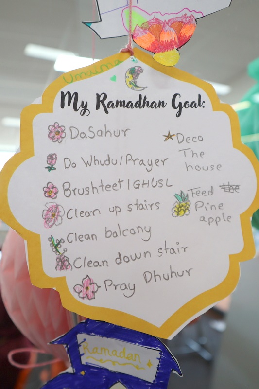 The Islamic Studies Department Welcomes Ramadan