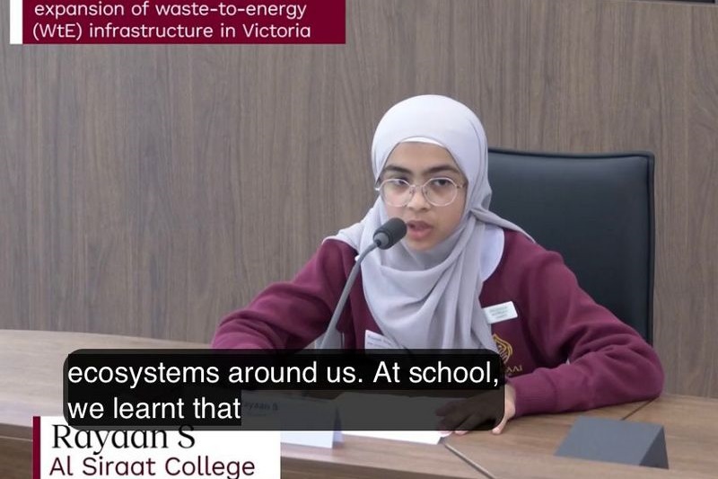 ASC Student Voices at Parliamentary Hearing