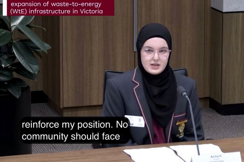 ASC Student Voices at Parliamentary Hearing