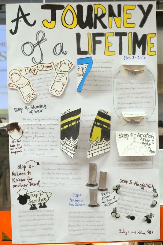 Students’ Hajj Display Installations