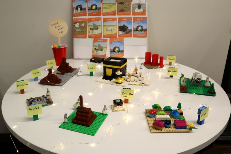 Students’ Hajj Display Installations